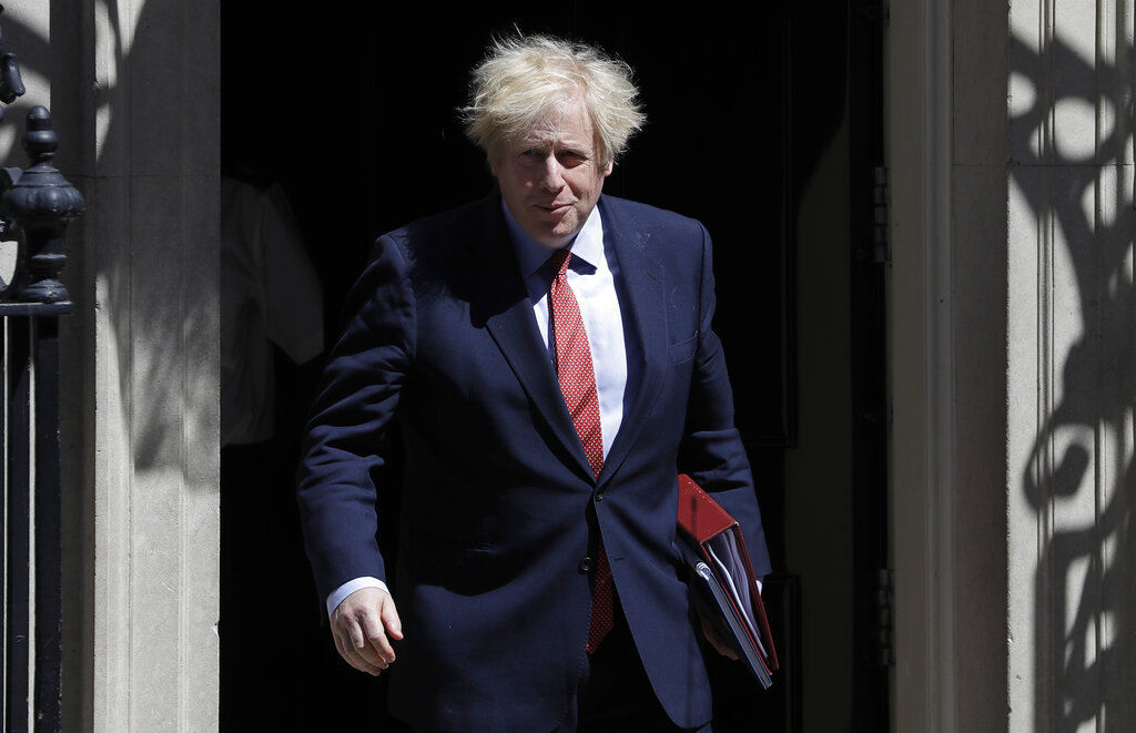 APTOPIX Virus Outbreak Britain Politics